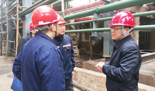 王大真到雙環(huán)公司現(xiàn)場調(diào)研并組織召開干部大會(huì)(圖1) 王大真到雙環(huán)公司現(xiàn)場調(diào)研并組織召開干部大會(huì)(圖1)