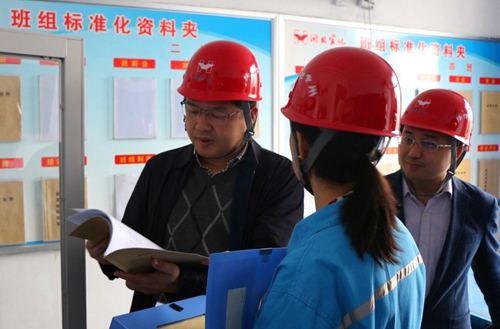 宜昌市國資委黨委委員、副主任曹紅國到股份公司開展主題教育調(diào)研(圖2)