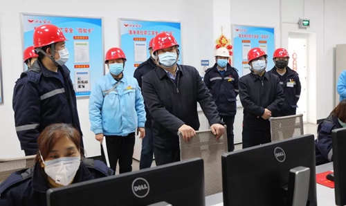袁衛(wèi)東、王大真到股份公司檢查督導(dǎo)疫情防控及安全生產(chǎn)工作(圖3)