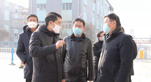 西寧市委常委、大通縣委書記宋晨曦到青海宜化檢查疫情防控工作