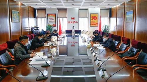 吳正新調研宜化集團生產(chǎn)經(jīng)營工作